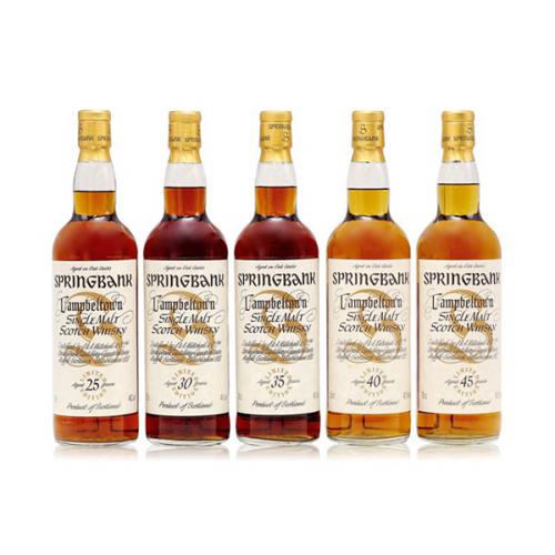 Springbank 25-35 Year Old Millennium collection